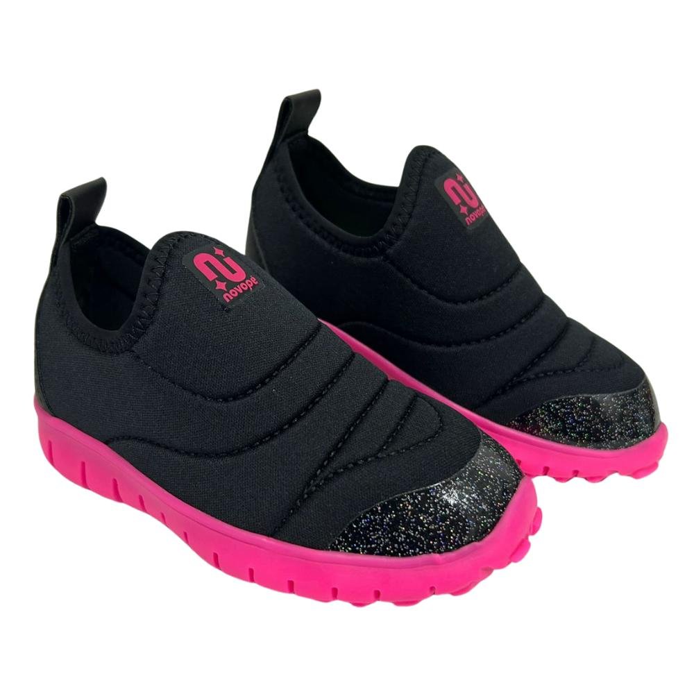 TÊNIS NOVOPÉ CALCE FÁCIL REF:10001283 MENINA Preto 3