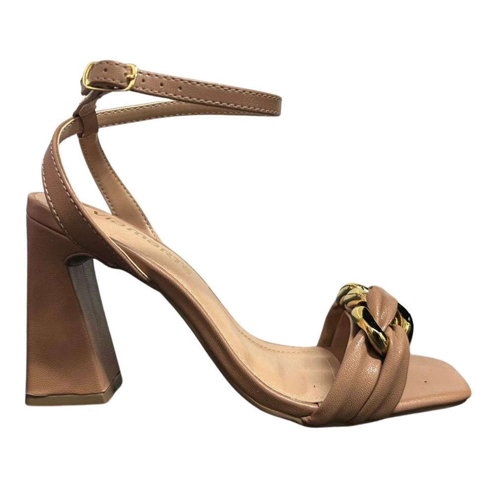 SANDÁLIA VIA MARTE FIVELA REF: 150-016 FEMININO