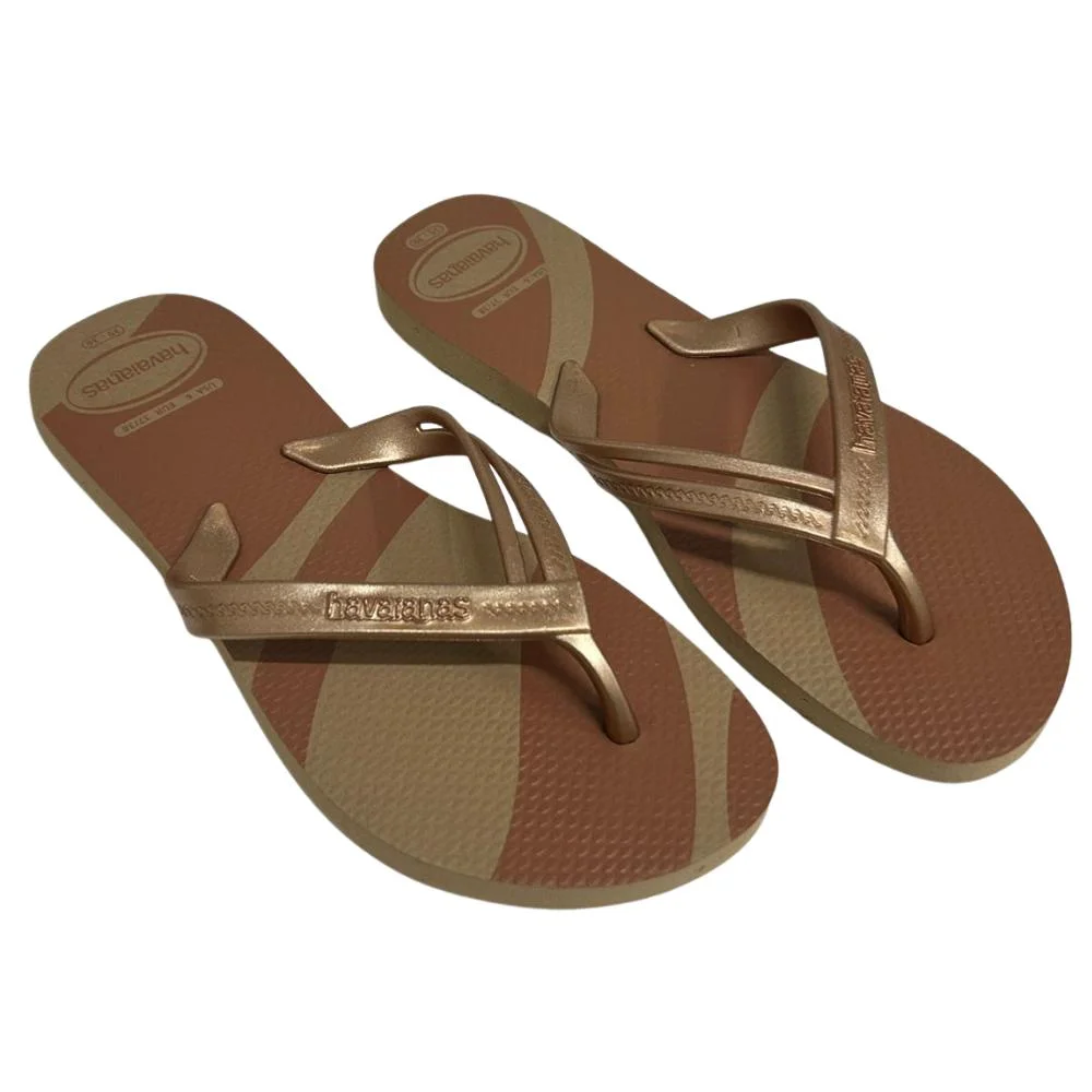 CHINELO HAVAIANAS ELEGANC CASUAL REF:7016706 FEMININO Dourado 3