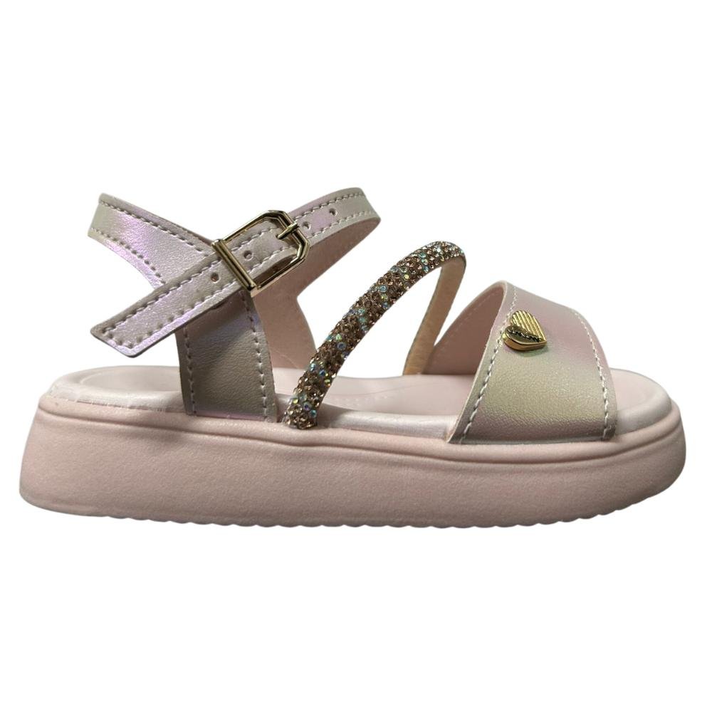 SANDÁLIA MINI SUA CIA STRASS REF:7051.00721 MENINA