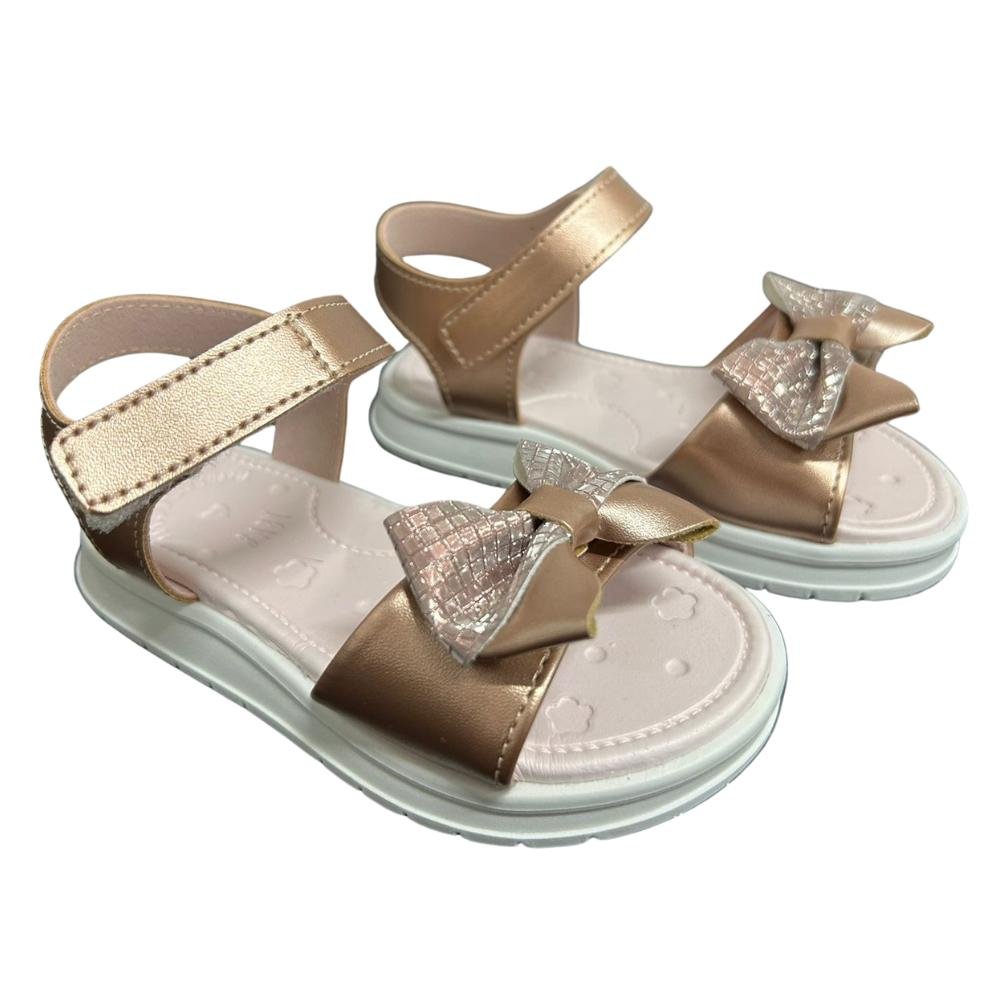 SANDÁLIA MINI SUA CIA LAÇO REF:7066.00707 MENINA Dourado 3