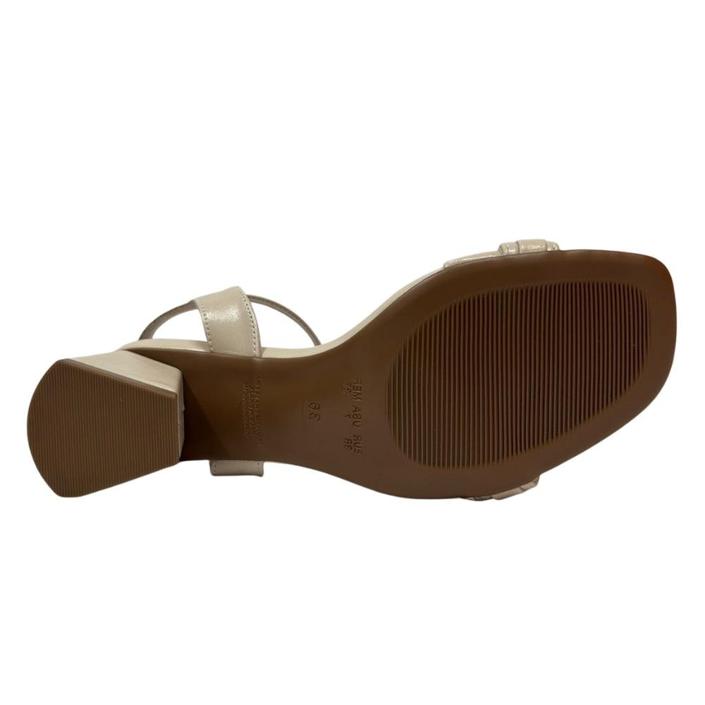 SANDÁLIA BEBECÊ FIVELA REF:T5290-086 FEMININO Bege 5