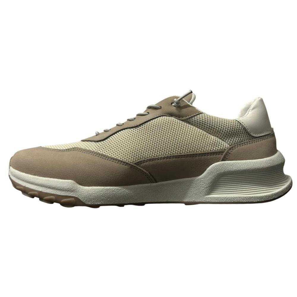 SAPATÊNIS FERRACINI DUCATI CASUAL REF:1691 MASCULINO Bege 2