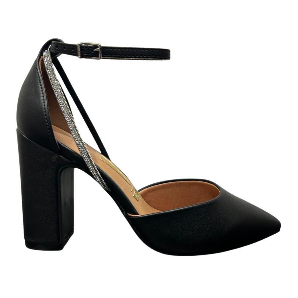 SAPATO VIZZANO SALTO BLOCO REF:1285.449 FEMININO Preto 1