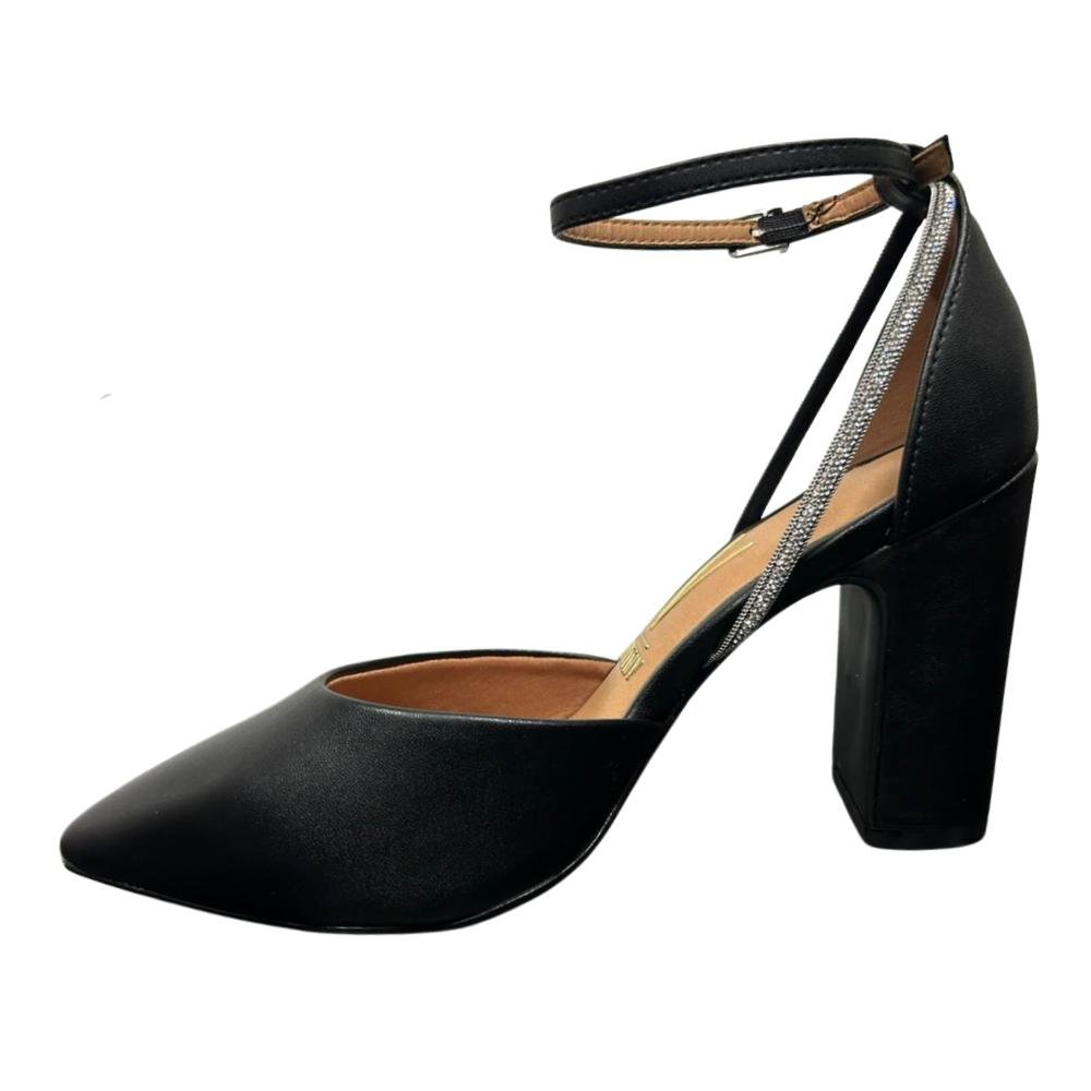 SAPATO VIZZANO SALTO BLOCO REF:1285.449 FEMININO Preto 2