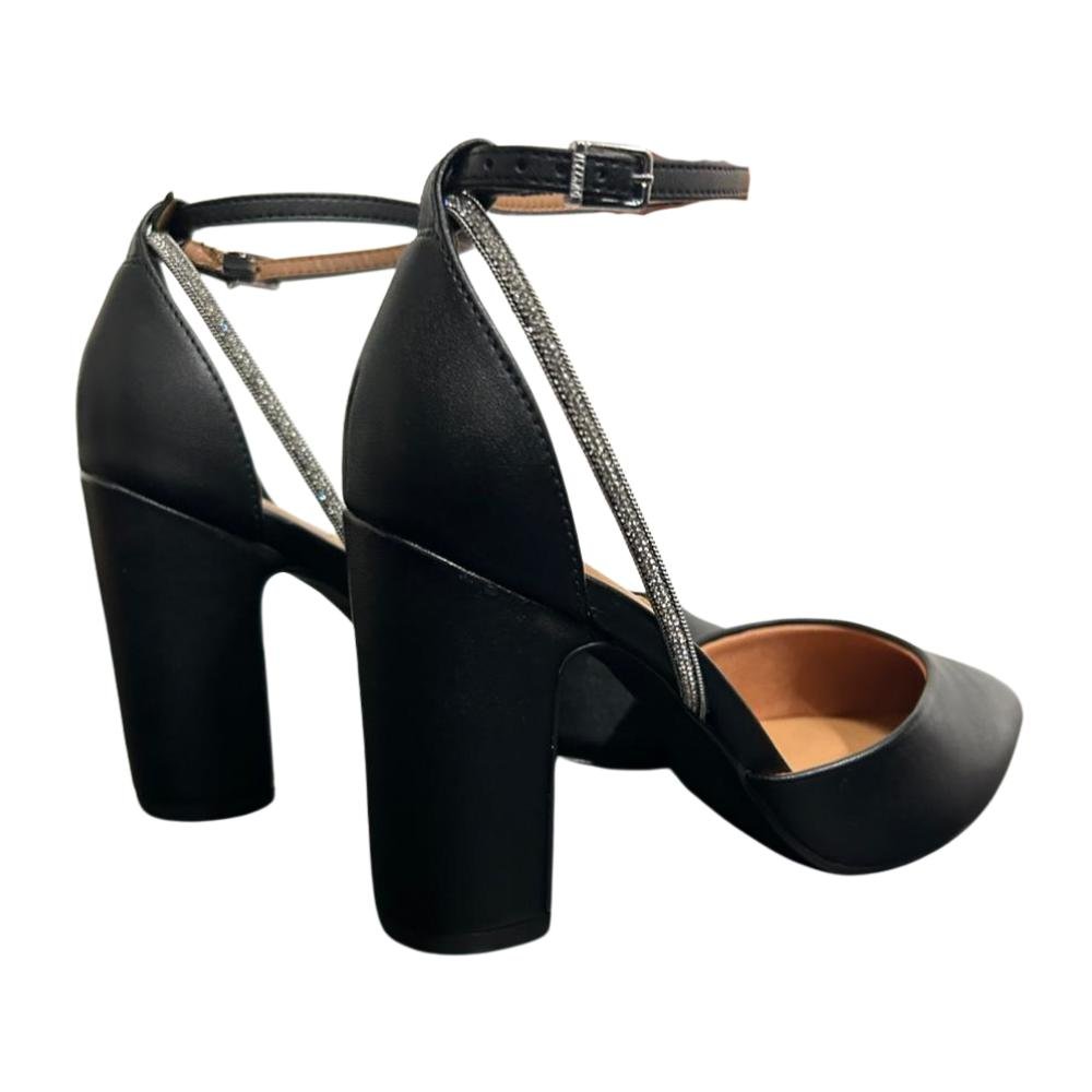 SAPATO VIZZANO SALTO BLOCO REF:1285.449 FEMININO Preto 4