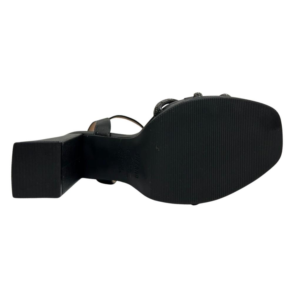 SANDÁLIA VIZZANO SALTO BLOCO REF:6551.105 FEMININO Preto 5