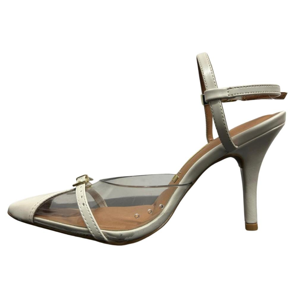 SAPATO VIZZANO SALTO MÉDIO REF:1184.1722 FEMININO Off White 2