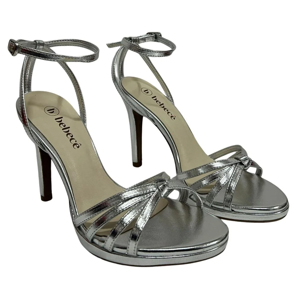 SANDÁLIA BEBECÊ SALTO FINO REF:T7821-202 FEMININO Prata 3