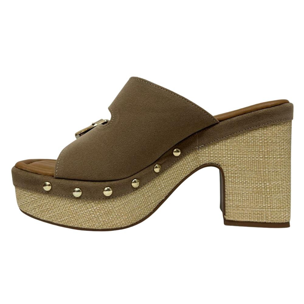 TAMANCO BEBECÊ SALTO MÉDIO REF:T5110-129 FEMININO Marrom 2