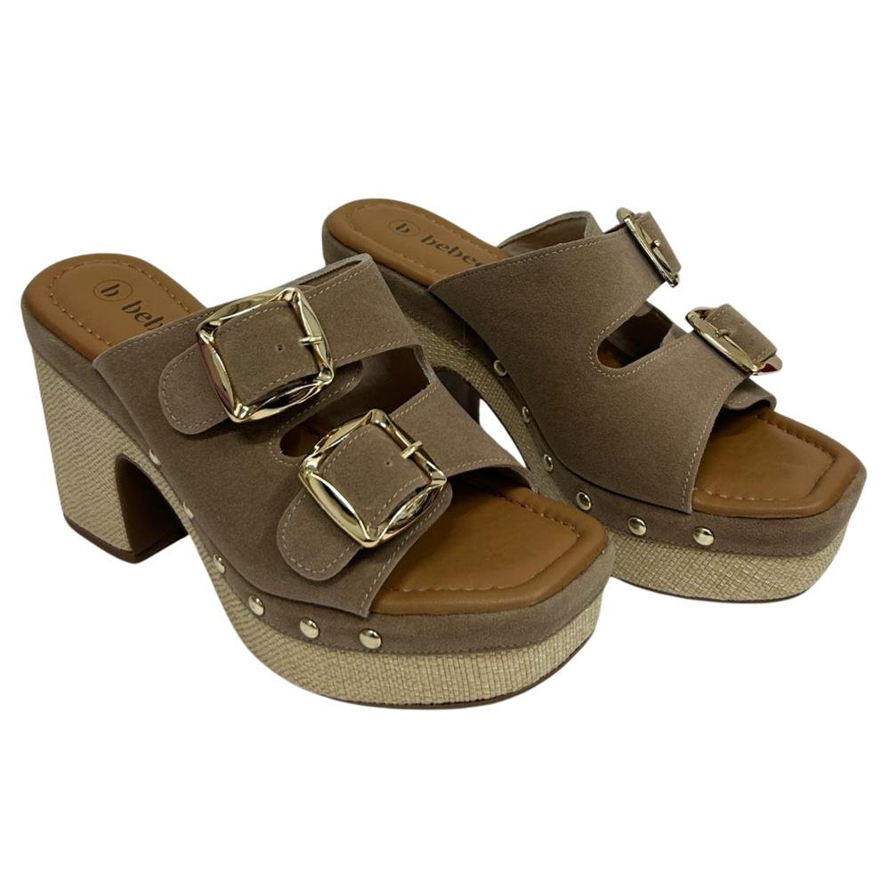 TAMANCO BEBECÊ SALTO MÉDIO REF:T5110-129 FEMININO Marrom 3