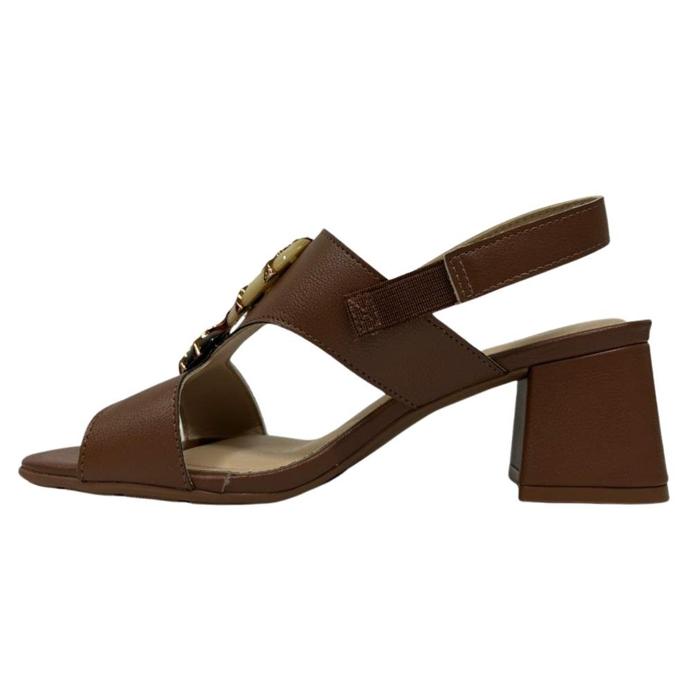 SANDÁLIA MODARE SALTO MÉDIO REF:7172.127 FEMININO Marrom 2