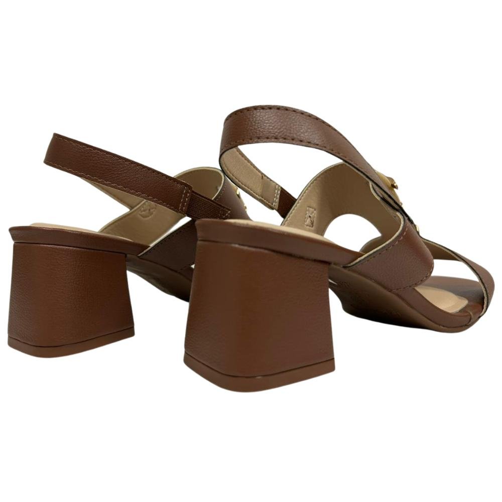 SANDÁLIA MODARE SALTO MÉDIO REF:7172.127 FEMININO Marrom 4