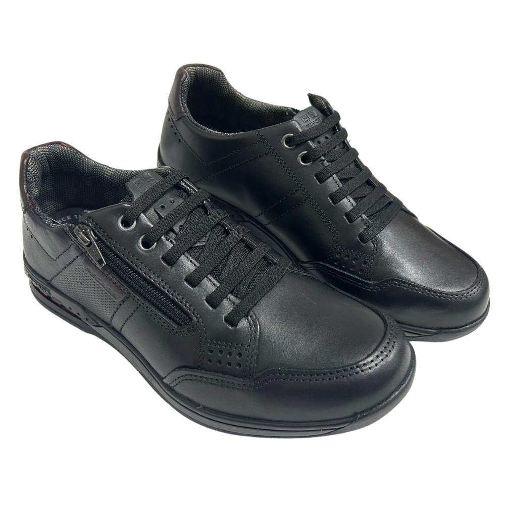 SAPATÊNIS PEGADA ZÍPER REF:114861 MASCULINO Preto 3