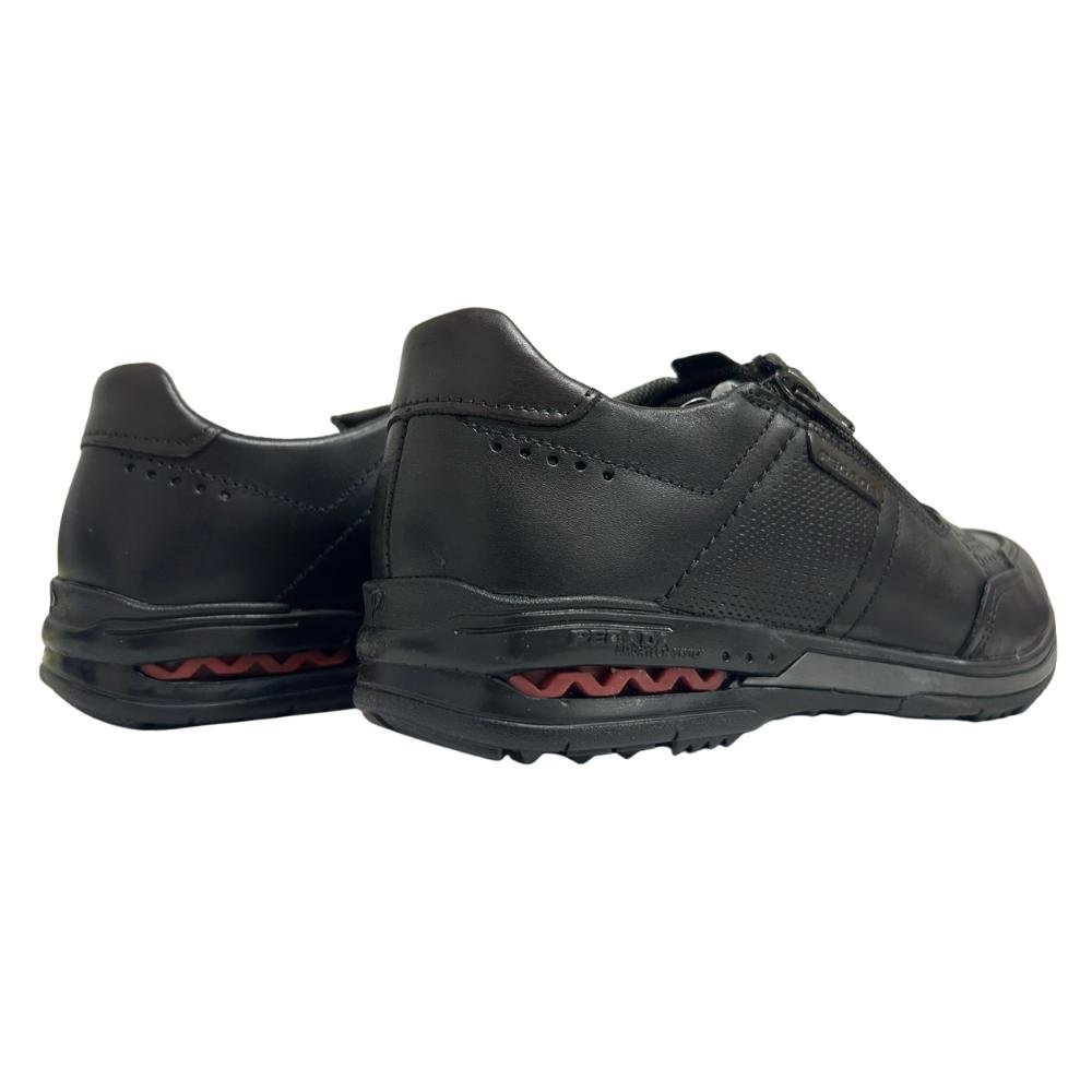 SAPATÊNIS PEGADA ZÍPER REF:114861 MASCULINO Preto 4