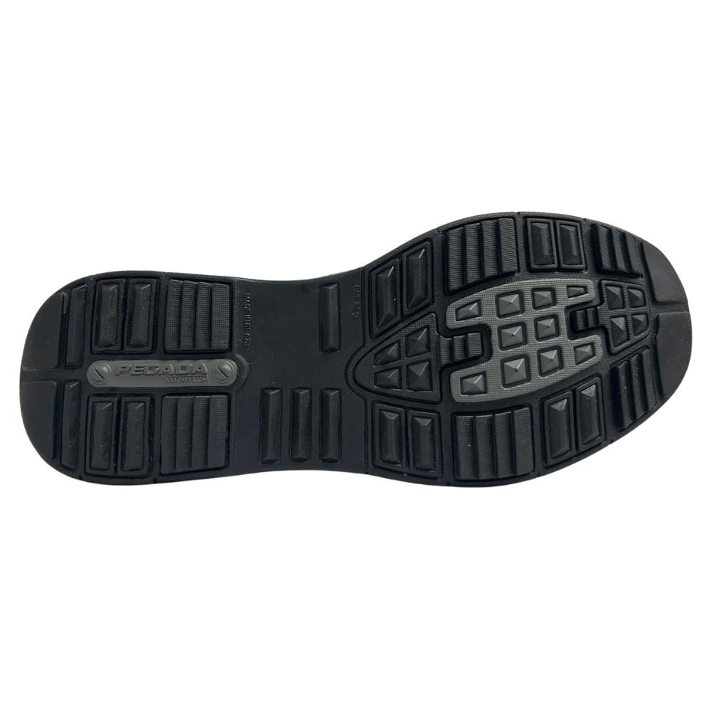 SAPATÊNIS PEGADA ZÍPER REF:114861 MASCULINO Preto 5