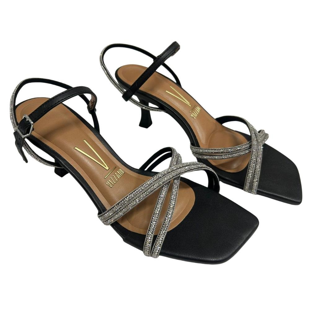 SANDÁLIA VIZZANO SALTO TAÇA REF:6536.105 FEMININO Preto 3