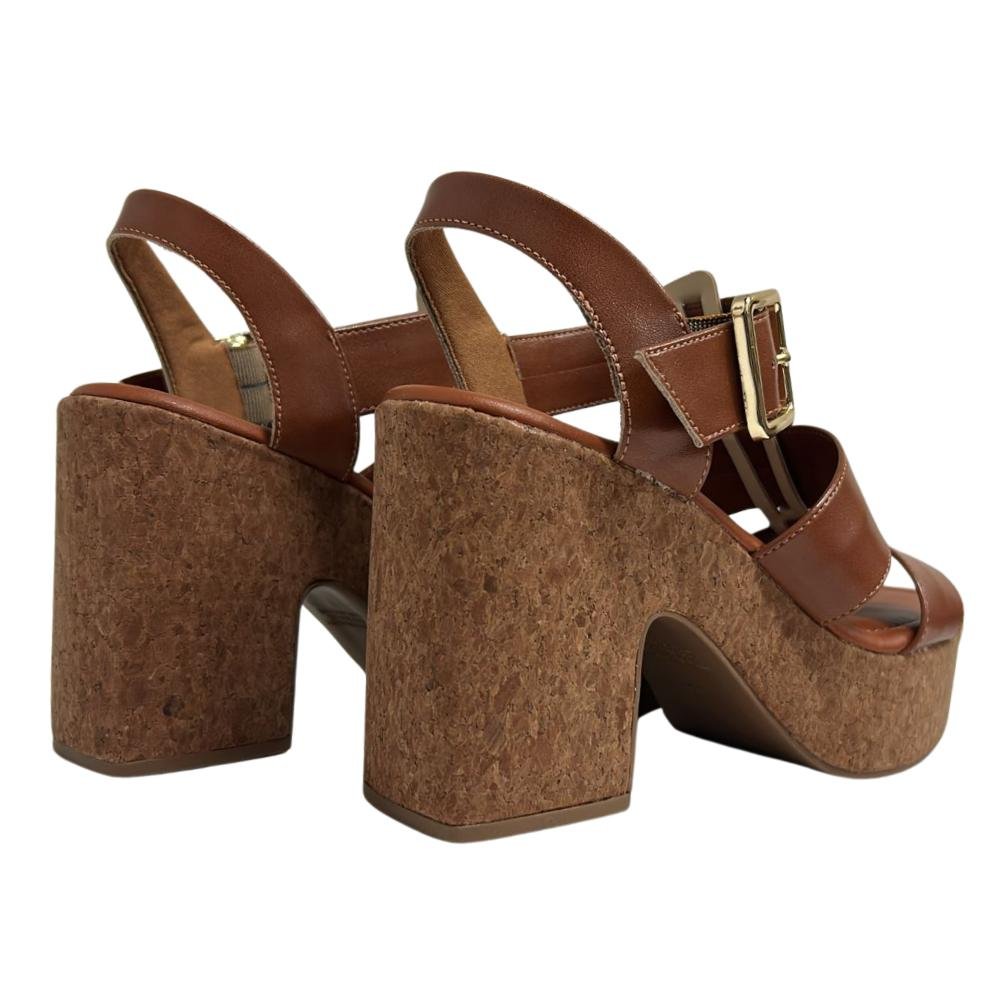 SANDÁLIA BEBECÊ SALTO BLOCO REF:T5119-054 FEMININO Marrom 4