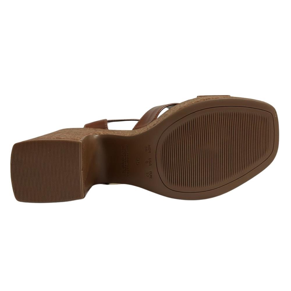 SANDÁLIA BEBECÊ SALTO BLOCO REF:T5119-054 FEMININO Marrom 5