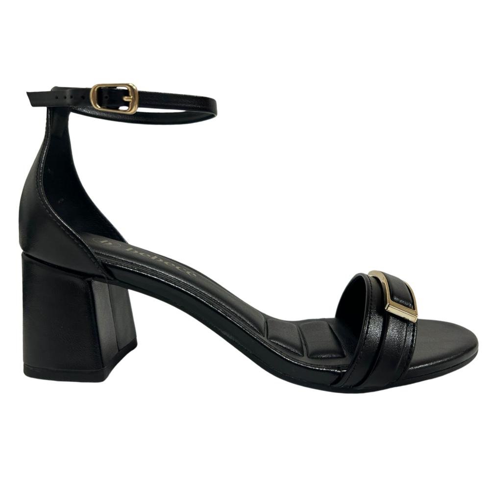 SANDÁLIA BEBECÊ SALTO MÉDIO REF:T5280-263 FEMININO