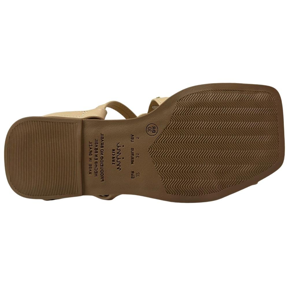 SANDÁLIA MINI SUA CIA TIRAS REF: 9185.52106 MENINA Bege 5