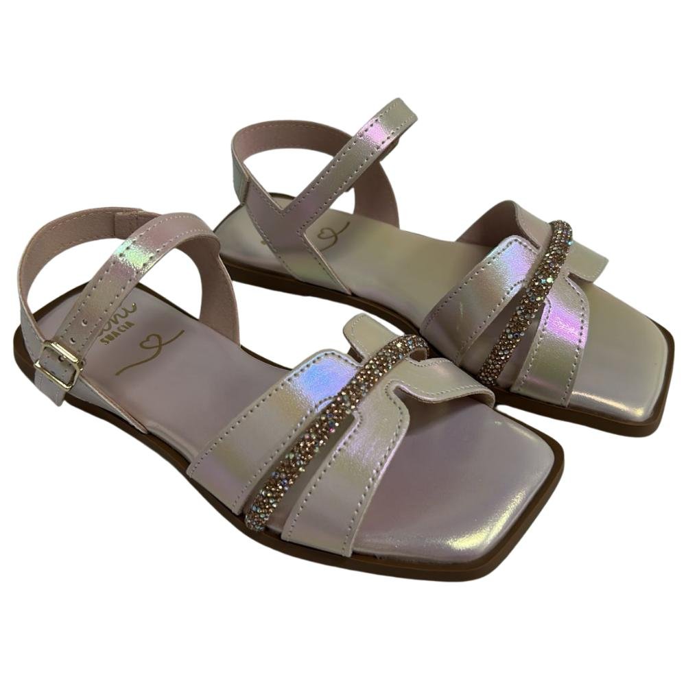 SANDÁLIA MINI SUA CIA FIVELA REF:9185.52107 MENINA Bege 3