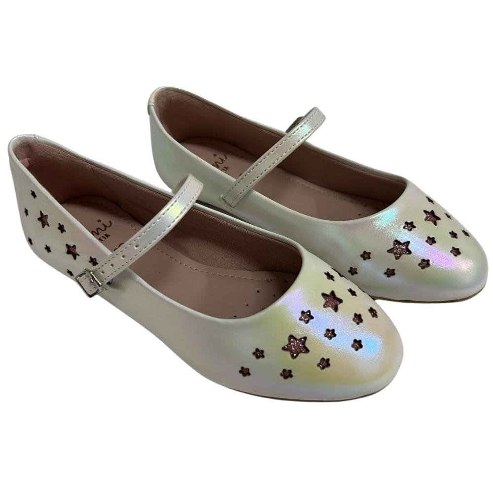 SAPATILHA MINI SUA CIA CASUAL REF: 9112.52133 MENINA Branco 3