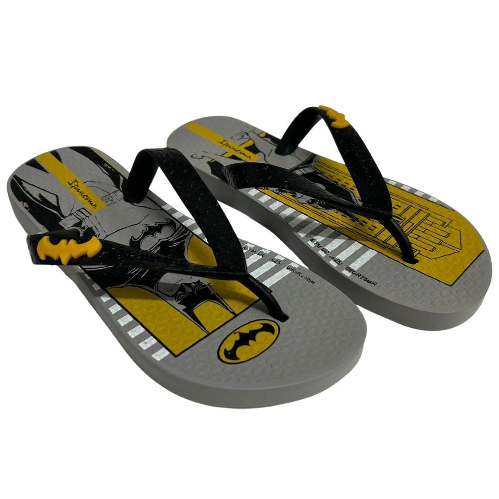 CHINELO IPANEMA TIRAS REF: 27361 MENINO Preto/Cinza 3