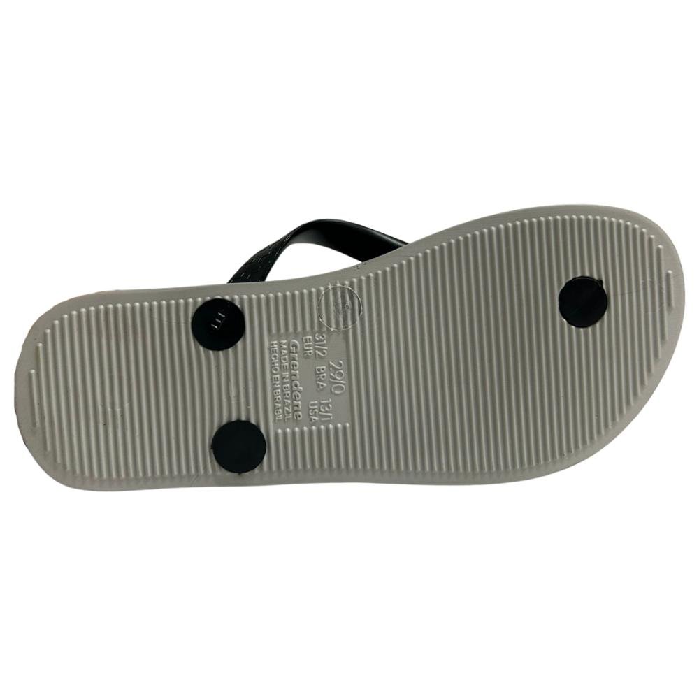 CHINELO IPANEMA TIRAS REF: 27361 MENINO Preto/Cinza 5