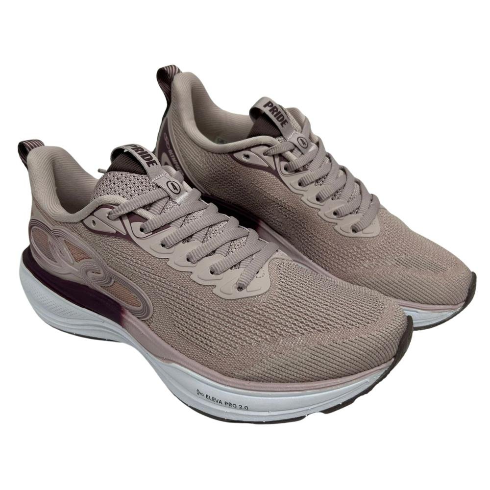 TÊNIS OLYMPIKUS PRIDE 4 CADARÇO REF: 43561394. FEMININO Bege 3