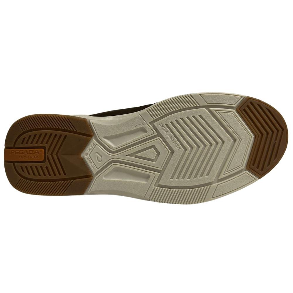 SAPATÊNIS PEGADA CADARÇO ELÁSTICO REF:110606 MASCULINO Marrom 5