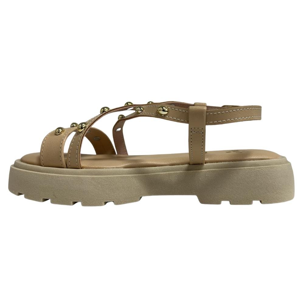 SANDÁLIA MINI SUA CIA FIVELA REF:9161.52141 MENINA Bege 2