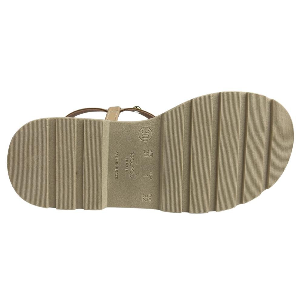 SANDÁLIA MINI SUA CIA FIVELA REF:9161.52141 MENINA Bege 5