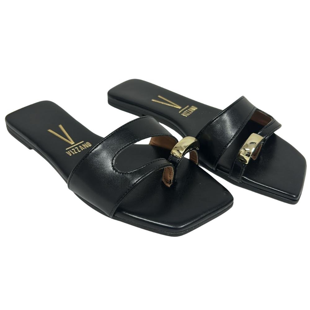 TAMANCO VIZZANO SALTO BAIXO REF:6553.102 FEMININO Preto 3