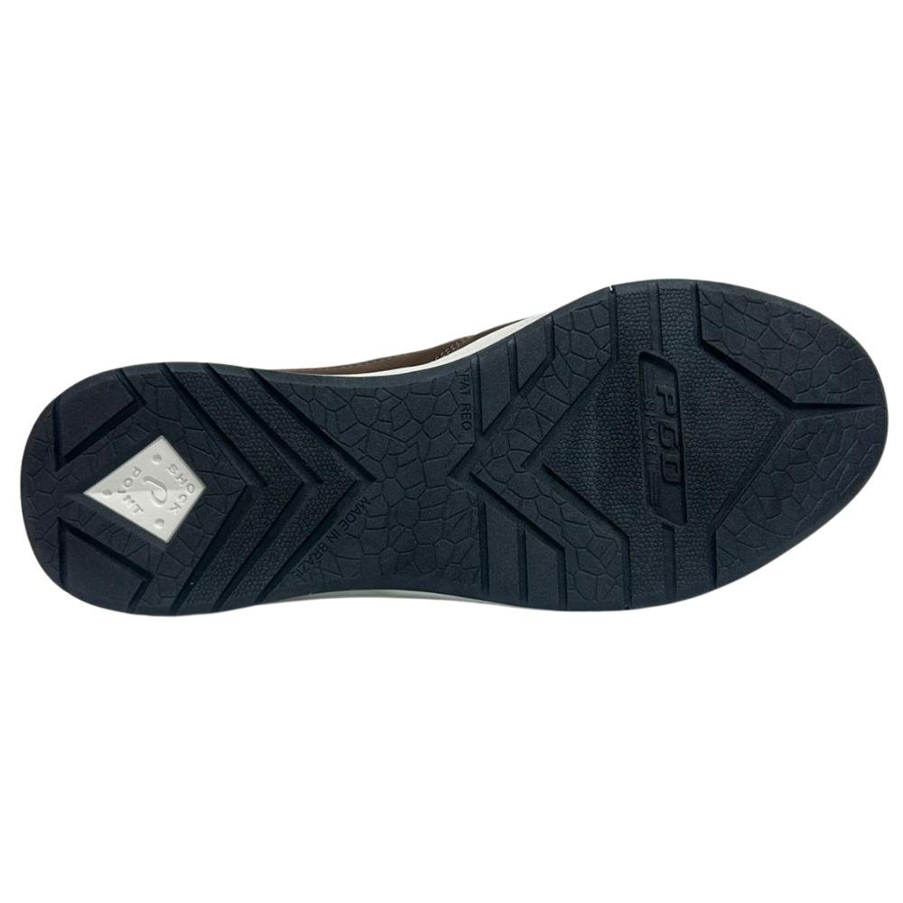 SAPATÊNIS PEGADA CASUAL REF: 170428 MASCULINO Marrom 5