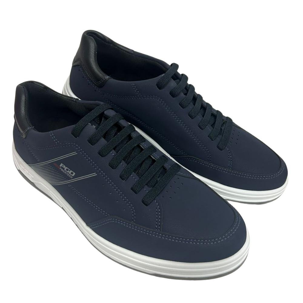 SAPATÊNIS PEGADA CADARÇO ELÁSTICO REF:172002 MASCULINO Preto