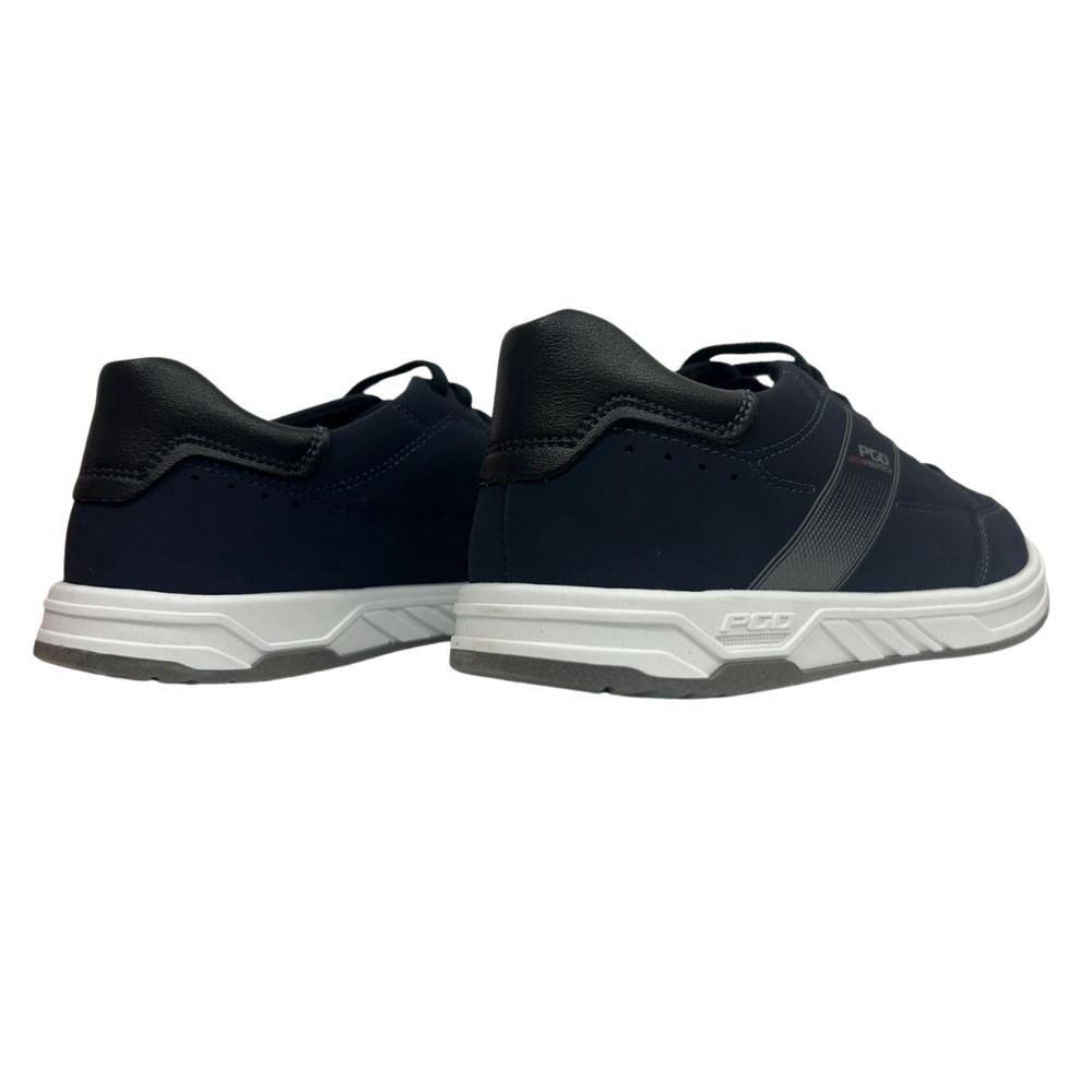 SAPATÊNIS PEGADA CADARÇO ELÁSTICO REF:172002 MASCULINO Preto