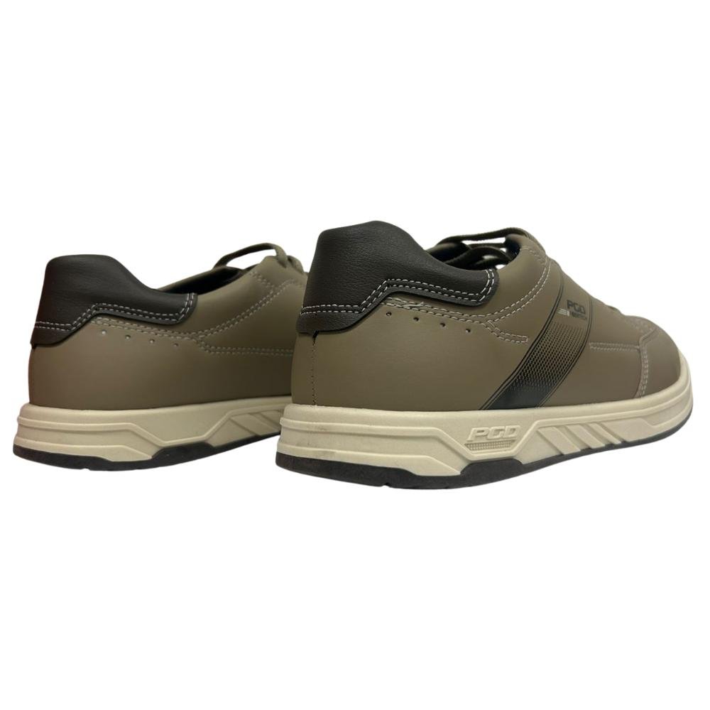 SAPATÊNIS PEGADA CADARÇO ELÁSTICO REF:172002 MASCULINO Marrom 4