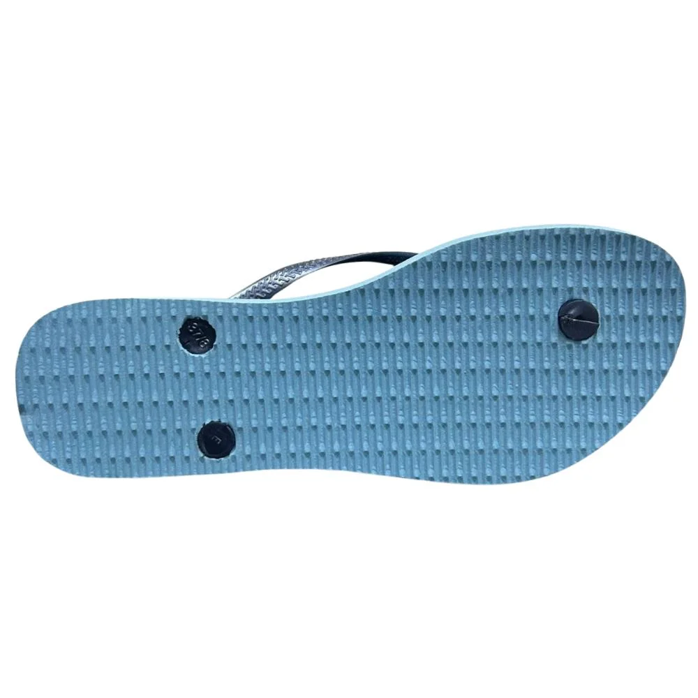 CHINELO HAVAIANAS SLIN TROPICAL REF:7007537-15 FEMININO Azul 5