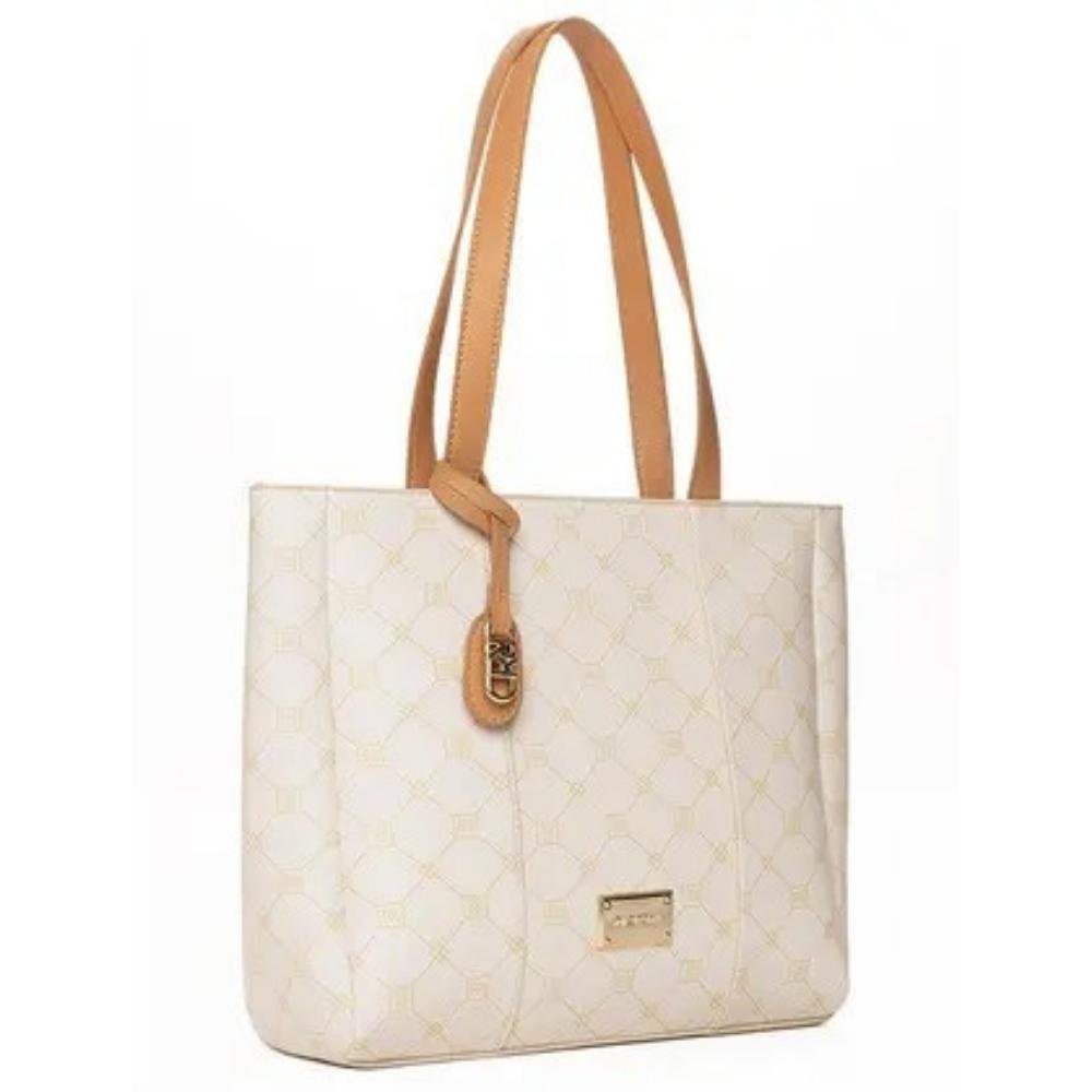 BOLSA RAFITTHY GRANDE REF:28.16228 FEMININO Branco 2
