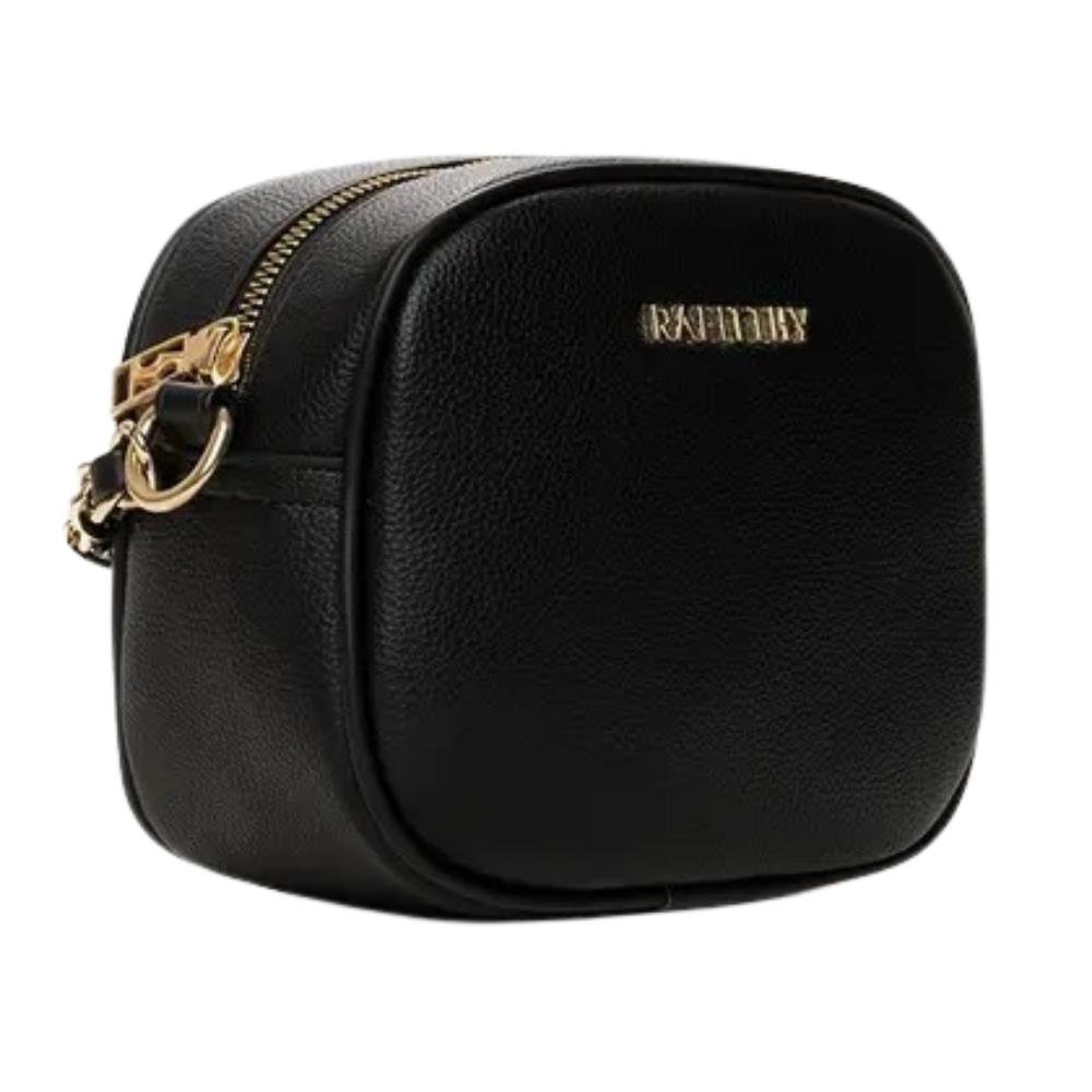 BOLSA RAFITTHY ARREDONDADA REF: 28.16303 FEMININO Preto 2