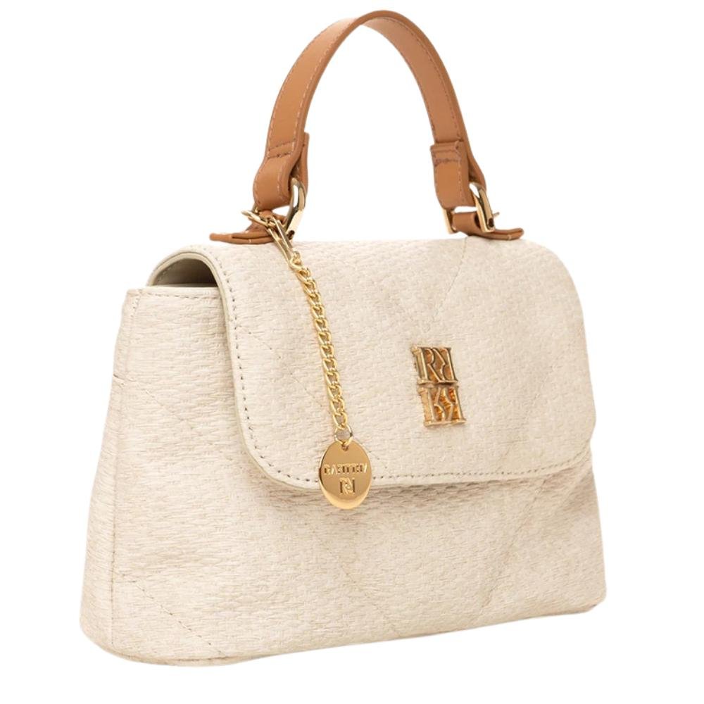 BOLSA RAFITTHY ALÇA DE MÃO REF:28.16330 FEMININO Branco 2