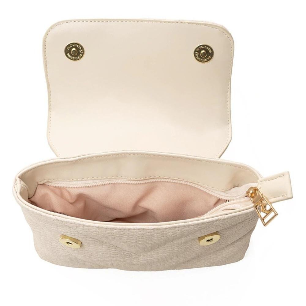 BOLSA RAFITTHY ALÇA DE MÃO REF:28.16330 FEMININO Branco 4