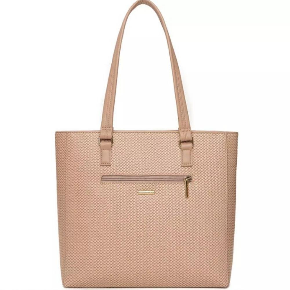 BOLSA RAFITTHY ALÇA DE OMBRO REF:28.16179 FEMININO Marrom 2