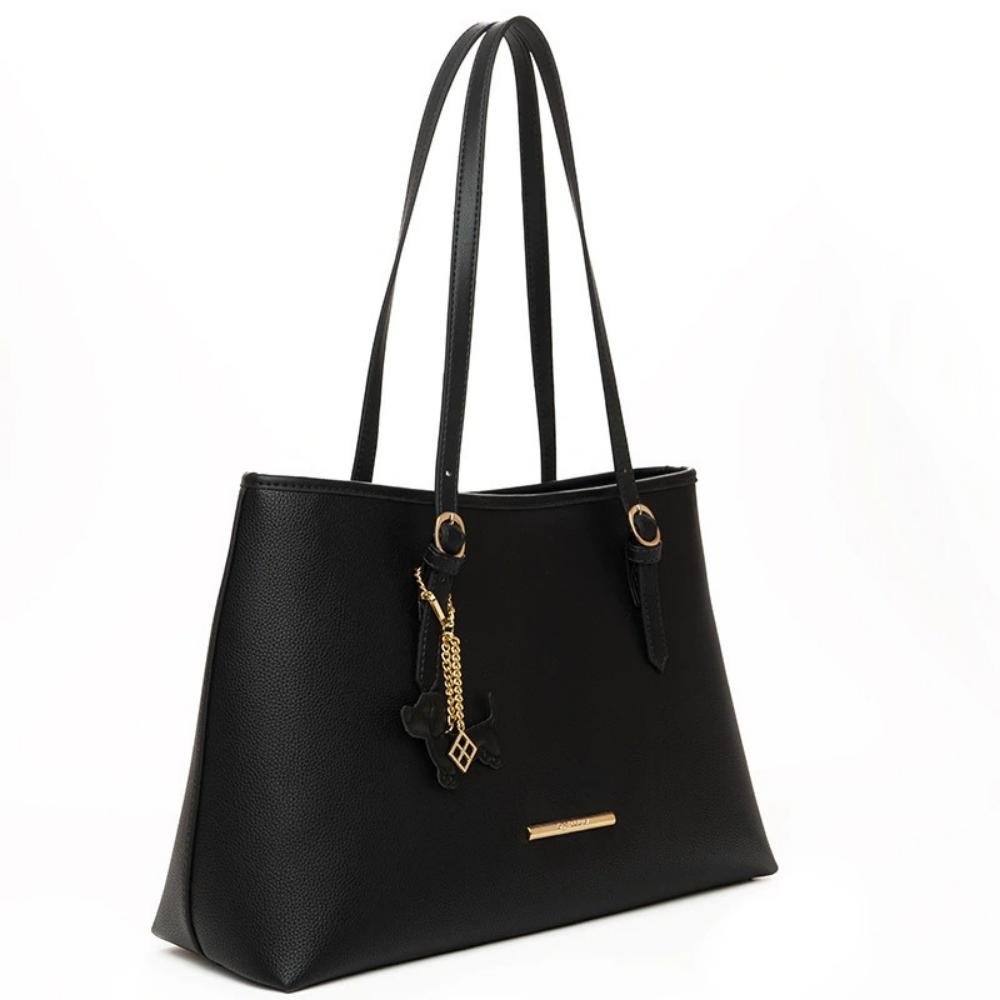 BOLSA RAFITTHY ALÇA FINA REF:28.16219 FEMININO Preto 2