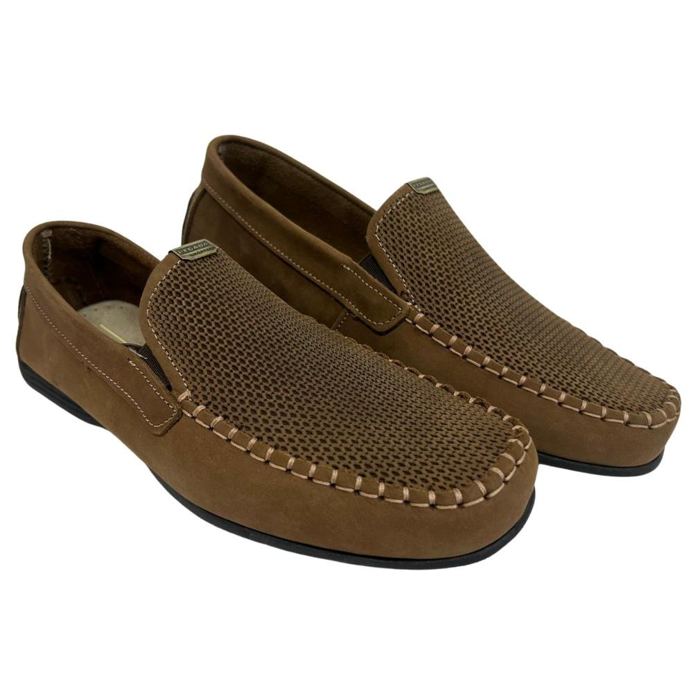 SAPATO PEGADA MISTER CALCE FÁCIL REF:140780 MASCULINO Marrom 3