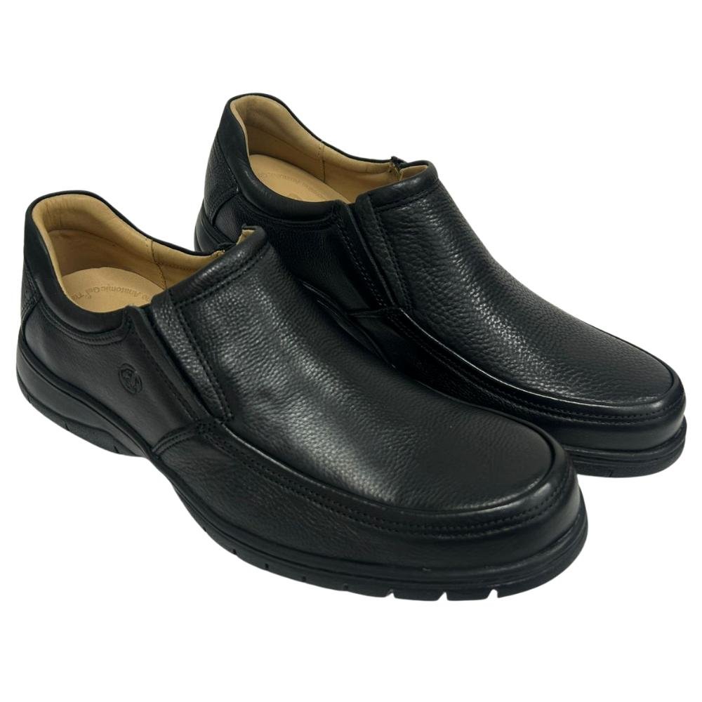 SAPATO ANATOMIC GEL 360 PLUS CALCE FÁCIL REF:7902 MASCULINO Preto 3