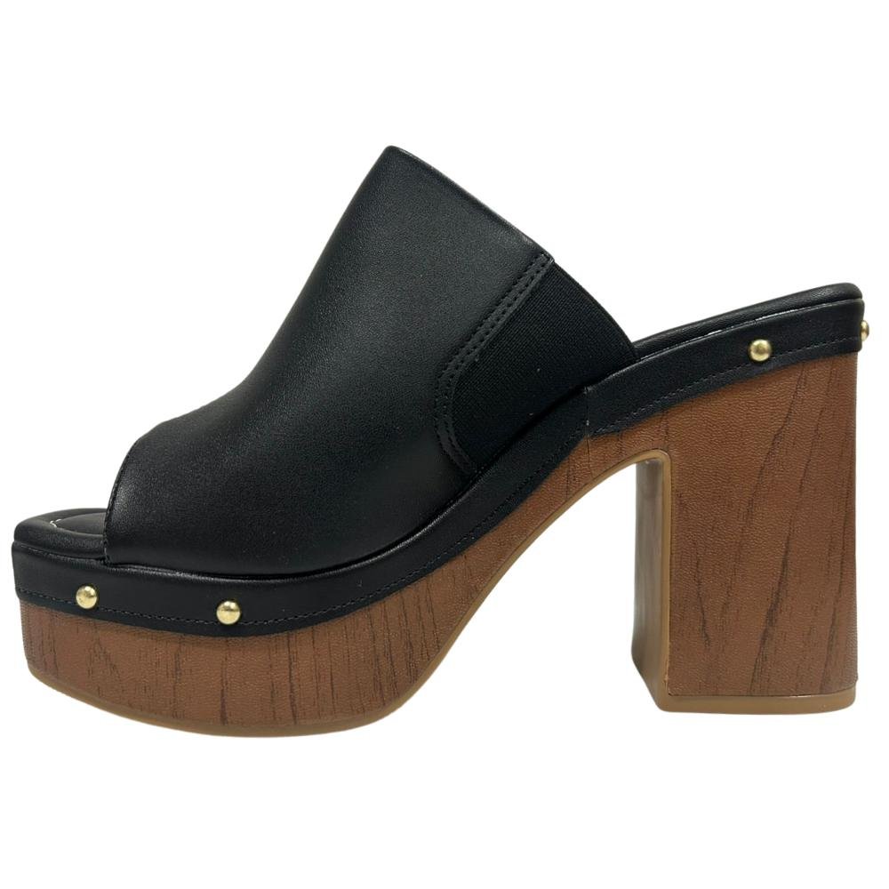 TAMANCO VIZZANO SALTO MÉDIO REF:6541.205 FEMININO Preto 2