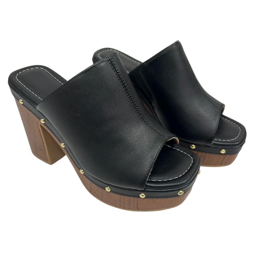 TAMANCO VIZZANO SALTO MÉDIO REF:6541.205 FEMININO Preto 3