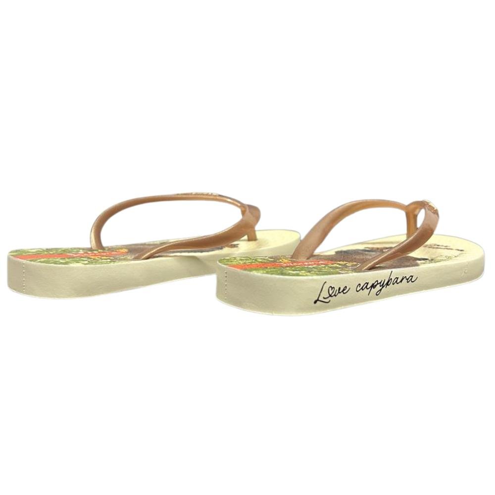 CHINELO IPANEMA TIRAS FINAS REF: 27469 MENINA Dourado 4